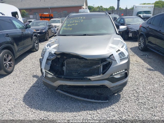 2017 Hyundai Santa Fe მანქანა იყიდება აუქციონზე, vin: 5XYZUDLB1HG439617, აუქციონის ნომერი: 12622193