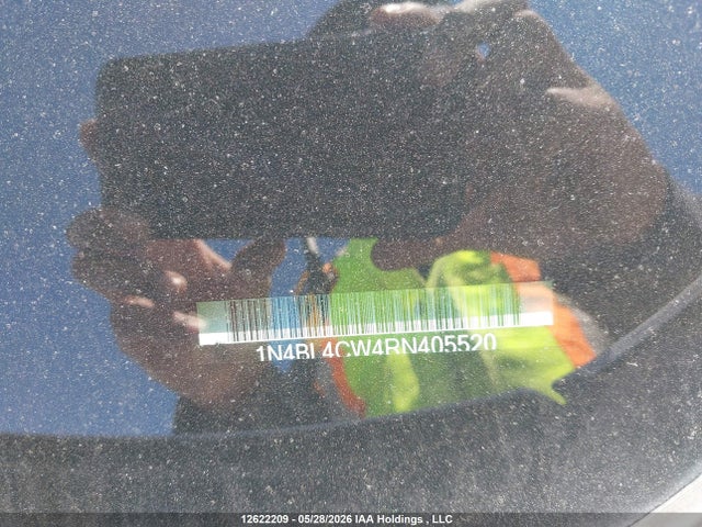 12622209 :رقم المزاد ، 1N4BL4CW4RN405520 vin ، 2024 Nissan Altima Sr مزاد بيع