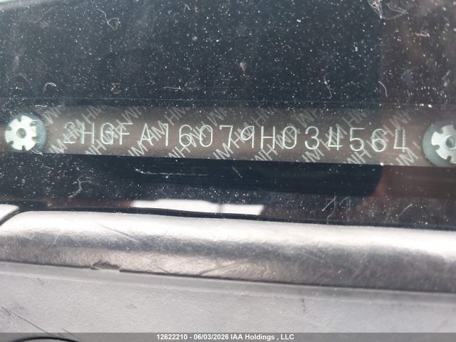 Продаж на аукціоні авто 2009 Honda Civic Ex-l, vin: 2HGFA16079H034564, номер лоту: 12622210