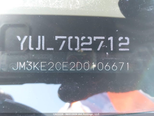 12622228 :رقم المزاد ، JM3KE2CE2D0106671 vin ، 2013 Mazda Cx-5 مزاد بيع