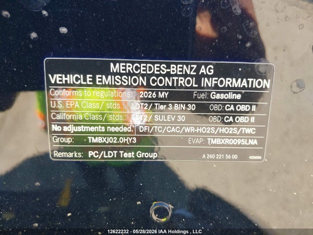 Продаж на аукціоні авто 2026 Mercedes-benz Gla 250 4matic, vin: W1N4N4HB9TJ763738, номер лоту: 12622232