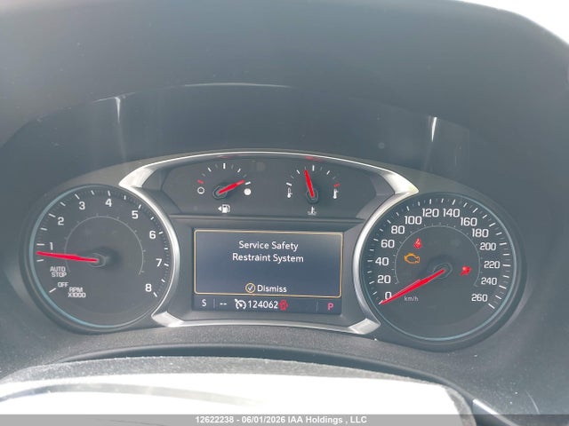 2019 Chevrolet Equinox Lt მანქანა იყიდება აუქციონზე, vin: 2GNAXVEX6K6185921, აუქციონის ნომერი: 12622238