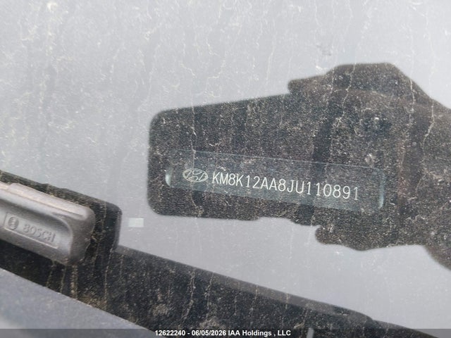 2018 Hyundai Kona მანქანა იყიდება აუქციონზე, vin: KM8K12AA8JU110891, აუქციონის ნომერი: 12622240
