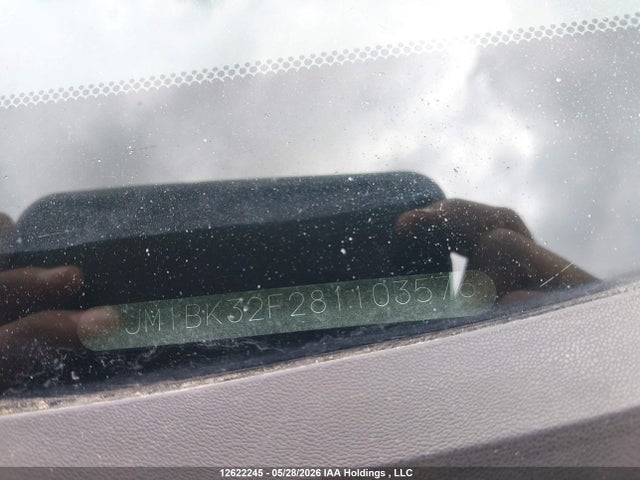 Продажа на аукционе авто 2008 Mazda 3 I, vin: JM1BK32F281103576, номер лота: 12622245
