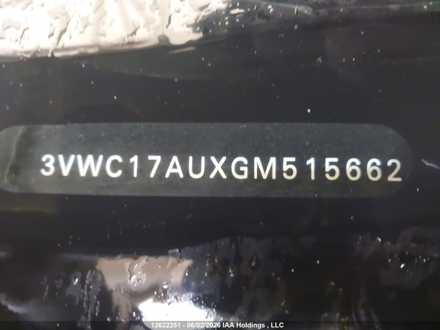 3VWC17AUXGM515662 Volkswagen Golf Sportwagen S/se/sel/limited