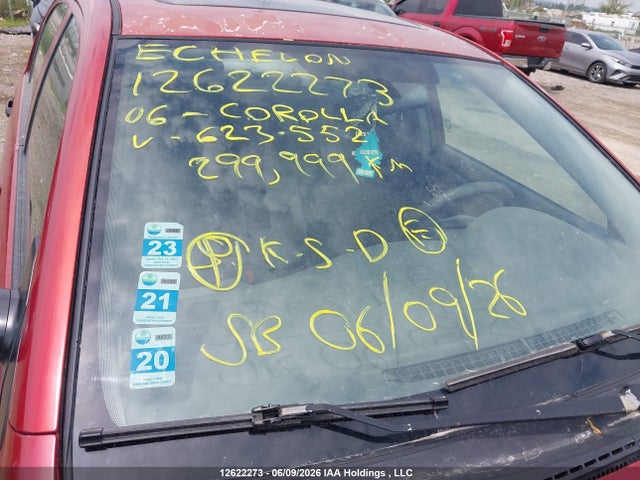 Продажа на аукционе авто 2006 Toyota Corolla Ce/le/sport, vin: 2T1BR32E86C623552, номер лота: 12622273