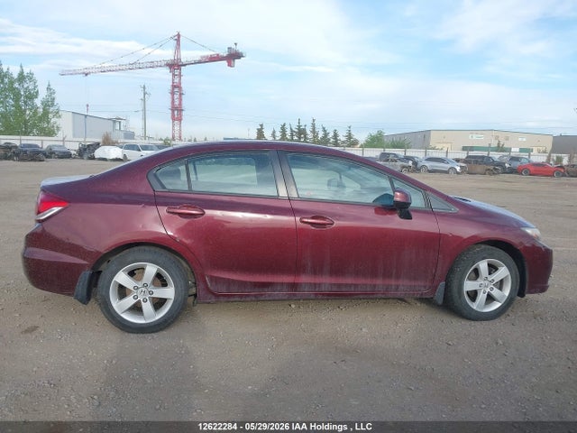 2013 Honda Civic Lx მანქანა იყიდება აუქციონზე, vin: 2HGFB2F42DH008176, აუქციონის ნომერი: 12622284