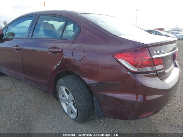 2013 Honda Civic Lx მანქანა იყიდება აუქციონზე, vin: 2HGFB2F42DH008176, აუქციონის ნომერი: 12622284