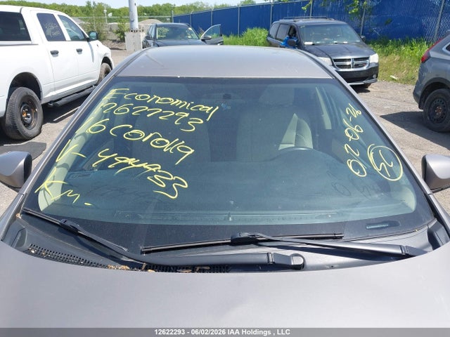 Aukcja sprzedaży 2016 Toyota Corolla, vin: 2T1BURHE6GC494933, numer aukcji: 12622293