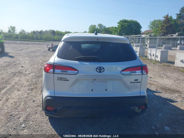 12622304 :رقم المزاد ، 7MUFBABG7SV068662 vin ، 2025 Toyota Corolla Cross Hybrid Se مزاد بيع