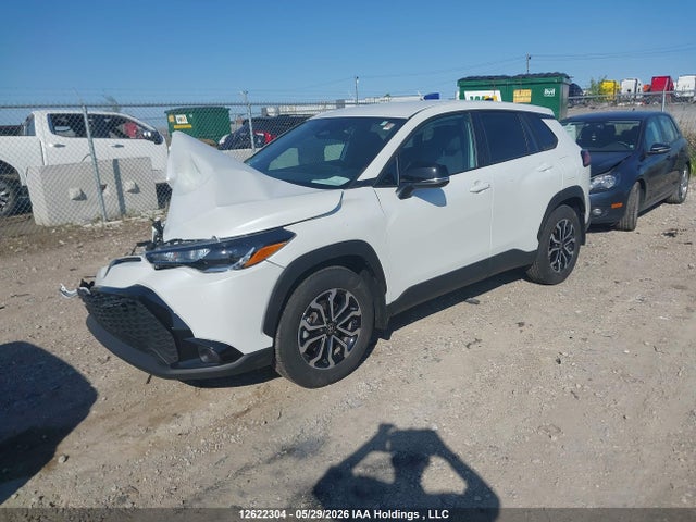 12622304 :رقم المزاد ، 7MUFBABG7SV068662 vin ، 2025 Toyota Corolla Cross Hybrid Se مزاد بيع
