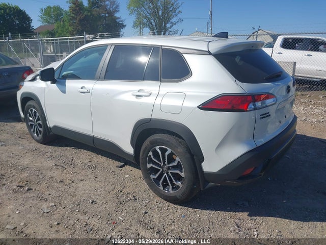 12622304 :رقم المزاد ، 7MUFBABG7SV068662 vin ، 2025 Toyota Corolla Cross Hybrid Se مزاد بيع