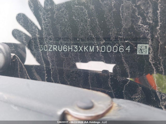 Aukcja sprzedaży 2019 Honda Hr-v Lx, vin: 3CZRU6H3XKM100064, numer aukcji: 12622317
