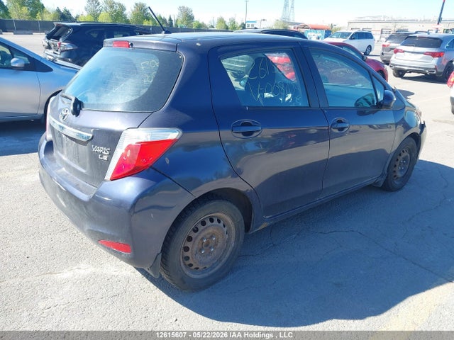 2014 Toyota Yaris Le მანქანა იყიდება აუქციონზე, vin: VNKKTUD34EA008705, აუქციონის ნომერი: 12615607