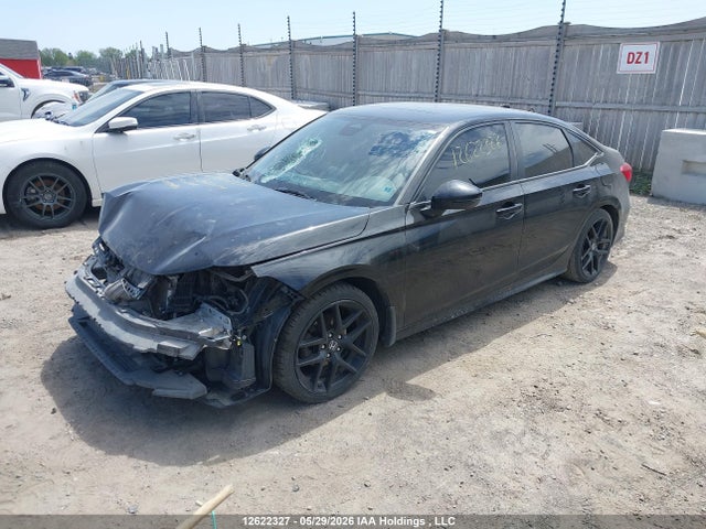 12622327 :رقم المزاد ، 2HGFE2F50NH125465 vin ، 2022 Honda Civic Sport مزاد بيع