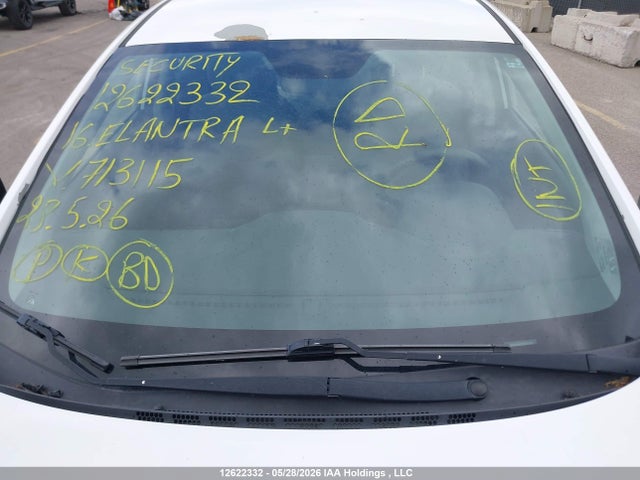 Продаж на аукціоні авто 2016 Hyundai Elantra L+, vin: 5NPDH4AE7GH713115, номер лоту: 12622332