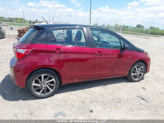 12622347 :رقم المزاد ، VNKKTUD30KA101314 vin ، 2019 Toyota Yaris L/le/se مزاد بيع