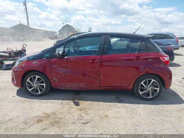 12622347 :رقم المزاد ، VNKKTUD30KA101314 vin ، 2019 Toyota Yaris L/le/se مزاد بيع