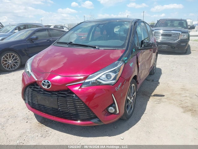 12622347 :رقم المزاد ، VNKKTUD30KA101314 vin ، 2019 Toyota Yaris L/le/se مزاد بيع