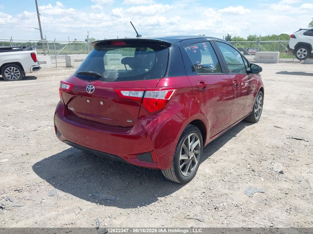 12622347 :رقم المزاد ، VNKKTUD30KA101314 vin ، 2019 Toyota Yaris L/le/se مزاد بيع