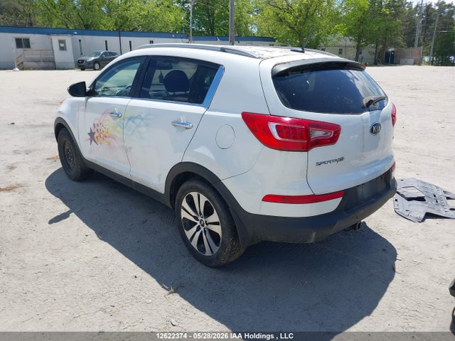 12622374 :رقم المزاد ، KNDPC3A26D7481165 vin ، 2013 Kia Sportage Ex مزاد بيع