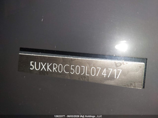 5UXKR0C50JL074717 BMW X5 Xdrive35i