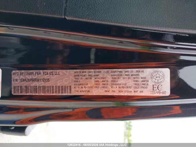 Aukcja sprzedaży 2024 Jeep Wrangler 4xe 4-door Sahara, vin: 1C4RJXP64RW112155, numer aukcji: 12622416