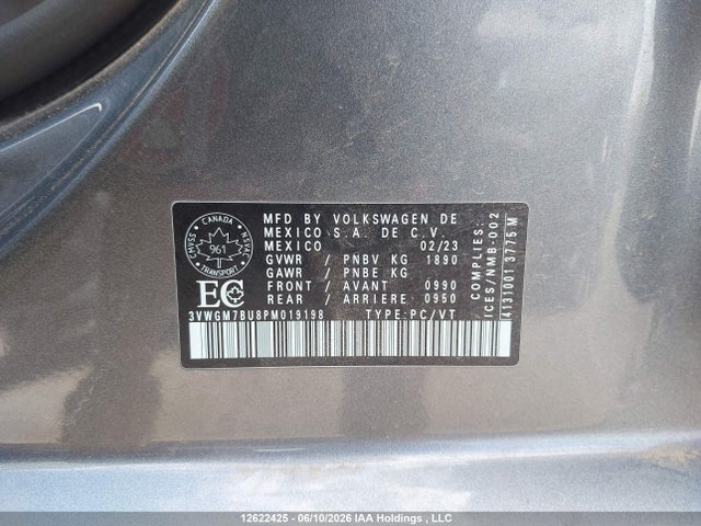 Volkswagen Jetta Highline 2023 3VWGM7BU8PM019198 Image 20