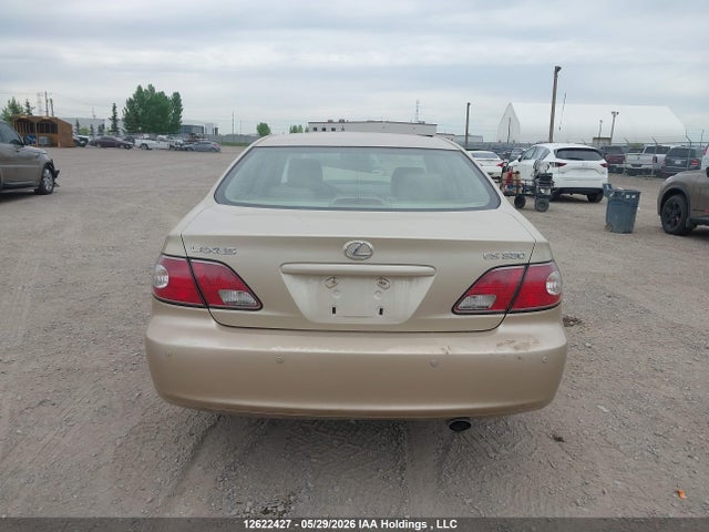 Продажа на аукционе авто 2004 Lexus Es 330, vin: JTHBA30G445000272, номер лота: 12622427