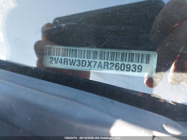 Продажа на аукционе авто 2010 Volkswagen Routan Se, vin: 2V4RW3DX7AR260939, номер лота: 12622474
