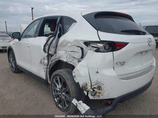 2021 Mazda Cx-5 Grand Touring Reserve მანქანა იყიდება აუქციონზე, vin: JM3KFBAY6M0100527, აუქციონის ნომერი: 12622485