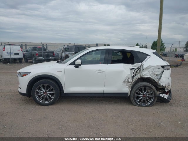 2021 Mazda Cx-5 Grand Touring Reserve მანქანა იყიდება აუქციონზე, vin: JM3KFBAY6M0100527, აუქციონის ნომერი: 12622485