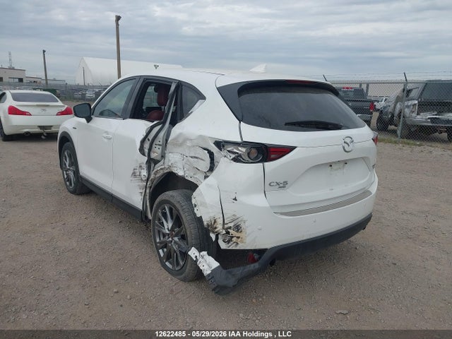 2021 Mazda Cx-5 Grand Touring Reserve მანქანა იყიდება აუქციონზე, vin: JM3KFBAY6M0100527, აუქციონის ნომერი: 12622485