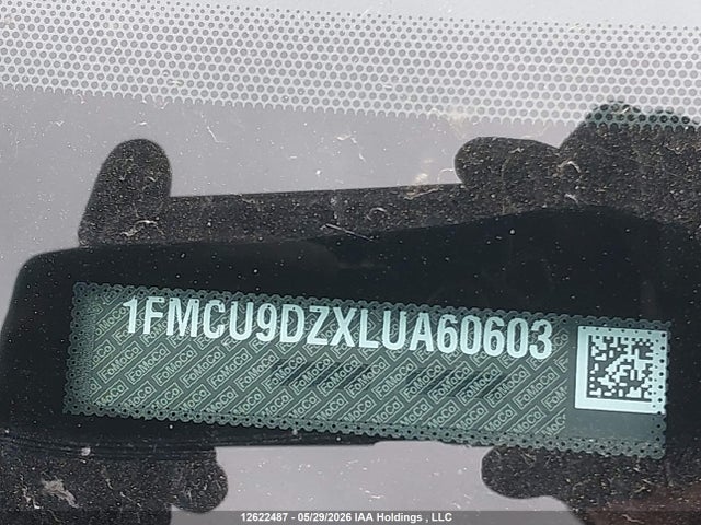 Aukcja sprzedaży 2020 Ford Escape Titanium Hybrid, vin: 1FMCU9DZXLUA60603, numer aukcji: 12622487