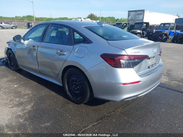 12622540 :رقم المزاد ، 2HGFE4F81SH001416 vin ، 2025 Honda Civic Sport Hybrid/sport Touring Hybrid مزاد بيع