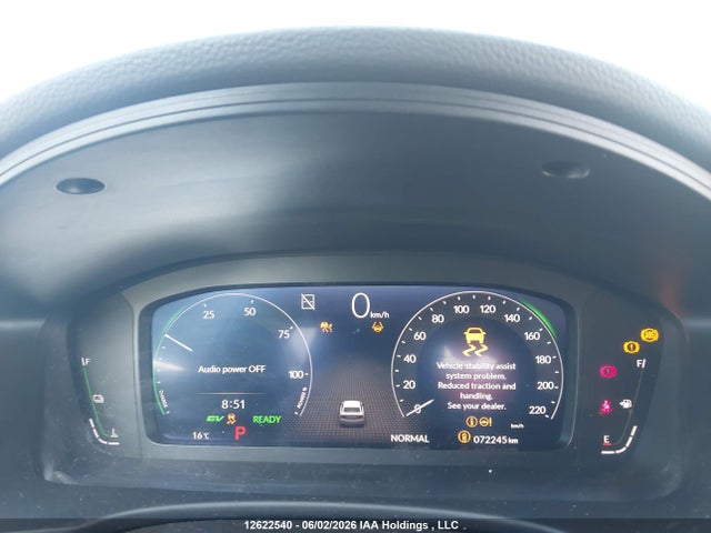 12622540 :رقم المزاد ، 2HGFE4F81SH001416 vin ، 2025 Honda Civic Sport Hybrid/sport Touring Hybrid مزاد بيع