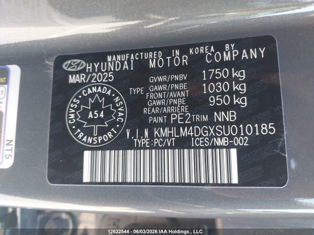 Продаж на аукціоні авто 2025 Hyundai Elantra Essential, vin: KMHLM4DGXSU010185, номер лоту: 12622544
