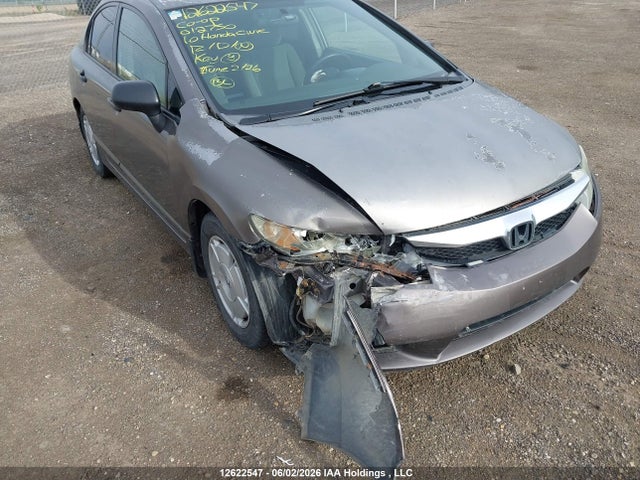 12622547 :رقم المزاد ، 2HGFA1F45AH012750 vin ، 2010 Honda Civic Dx-g مزاد بيع