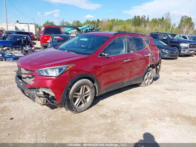 12622604 :رقم المزاد ، 5XYZTDLB6JG516684 vin ، 2018 Hyundai Santa Fe Sport 2.4 Base مزاد بيع