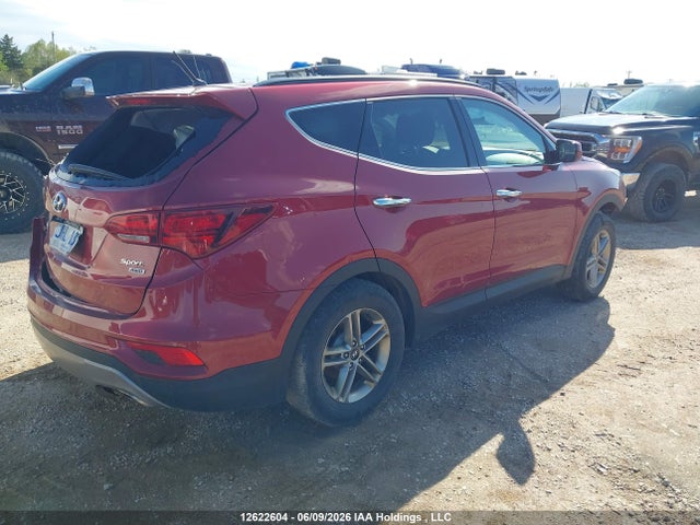 12622604 :رقم المزاد ، 5XYZTDLB6JG516684 vin ، 2018 Hyundai Santa Fe Sport 2.4 Base مزاد بيع