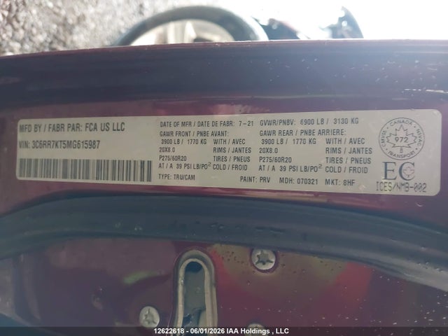RAM 1500 Classic Tradesman 2021 3C6RR7KT5MG615987 Image 19
