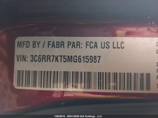 RAM 1500 Classic Tradesman 2021 3C6RR7KT5MG615987 Image 9