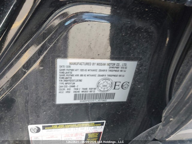 Продаж на аукціоні авто 2026 Nissan Kicks Sr Awd Cvt, vin: 3N8AP6DD5TL357962, номер лоту: 12622631
