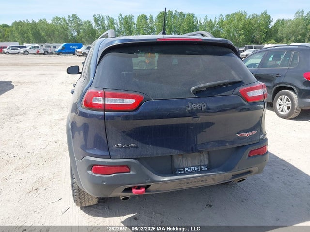 2016 Jeep Cherokee Trailhawk მანქანა იყიდება აუქციონზე, vin: 1C4PJMBS6GW356932, აუქციონის ნომერი: 12622657