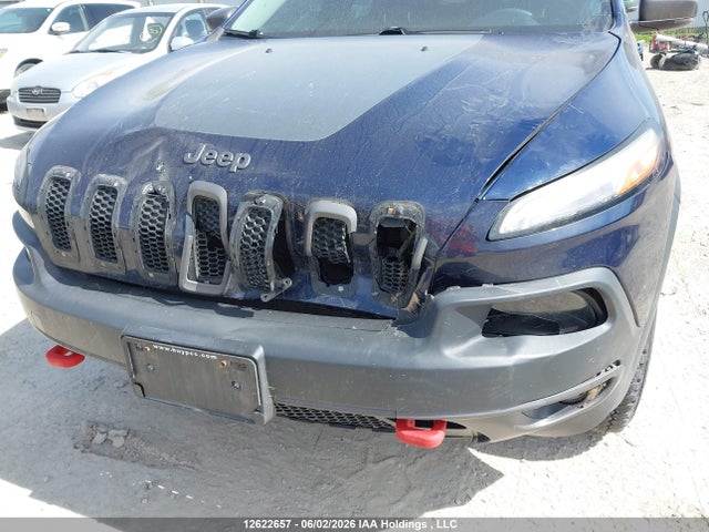 2016 Jeep Cherokee Trailhawk მანქანა იყიდება აუქციონზე, vin: 1C4PJMBS6GW356932, აუქციონის ნომერი: 12622657