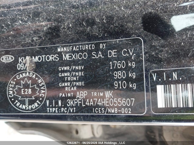 Продажа на аукционе авто 2017 Kia Forte Lx/s, vin: 3KPFL4A74HE055607, номер лота: 12622671