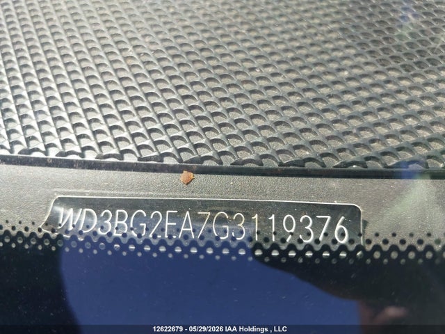 Aukcja sprzedaży 2016 Mercedes-benz Metris, vin: WD3BG2EA7G3119376, numer aukcji: 12622679