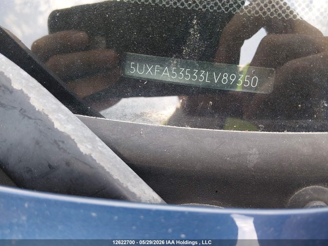 12622700 :رقم المزاد ، 5UXFA53533LV89350 vin ، 2003 Bmw X5 3.0i مزاد بيع