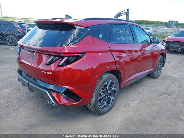 2026 Hyundai Tucson N-line Hybrid Awd მანქანა იყიდება აუქციონზე, vin: KM8JCDD1XTU464315, აუქციონის ნომერი: 12622701