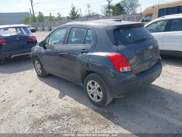 Aukcja sprzedaży 2016 Chevrolet Trax Ls, vin: 3GNCJKSB5GL254764, numer aukcji: 12622702